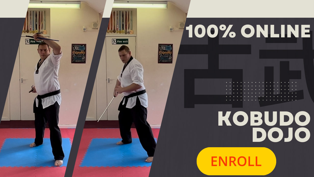 GroupEx Kobudo White Chevron